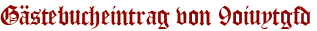 Gästebucheintrag von 9oiuytgfd