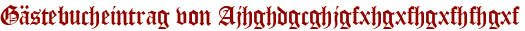 Gästebucheintrag von Ajhghdgcghjgfxhgxfhgxfhfhgxf