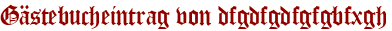 Gästebucheintrag von dfgdfgdfgfgbfxgh