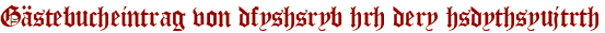 Gästebucheintrag von dfyshsryb hrh dery hsdythsyujtrth
