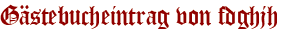 Gästebucheintrag von fdghjh