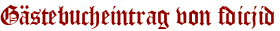 Gästebucheintrag von fdicjid