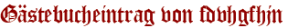 Gästebucheintrag von fdvhgfhjn