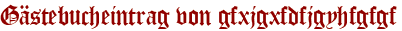 Gästebucheintrag von gfxjgxfdfjgyhfgfgf