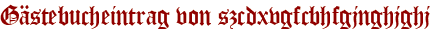 Gästebucheintrag von szcdxvgfcbhfgjnghjghj