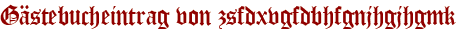 Gästebucheintrag von zsfdxvgfdbhfgnjhgjhgmk